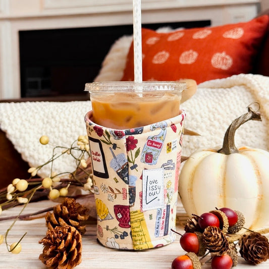 Bookish Girl | Iced Coffee Cozy