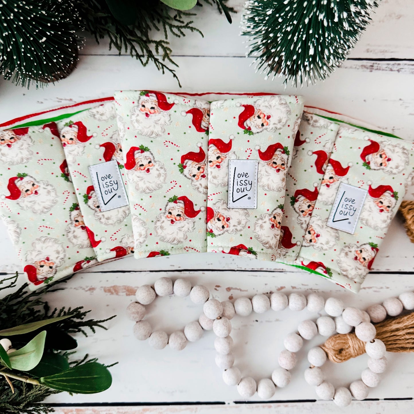 Vintage Santa - Coffee Cozy