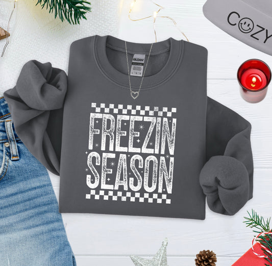 Freezin Season - Crewneck Sweatshirt
