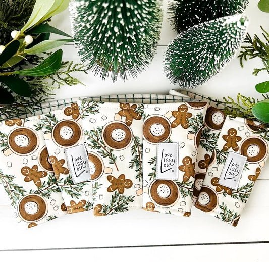 Gingerbread Men Cocoa - Coffee Cozy