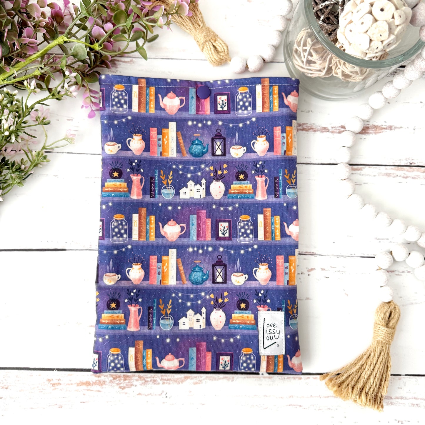 Starlit Bookshelf - Kindle + Book Sleeves