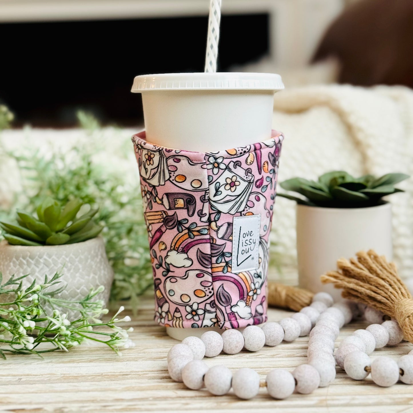 Artist | Handmade Reusable Cup Sleeve