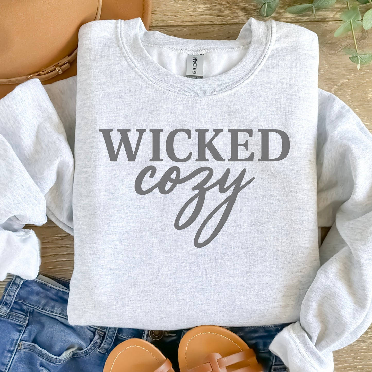 Wicked Cozy - Crewneck Sweatshirt (Ash)