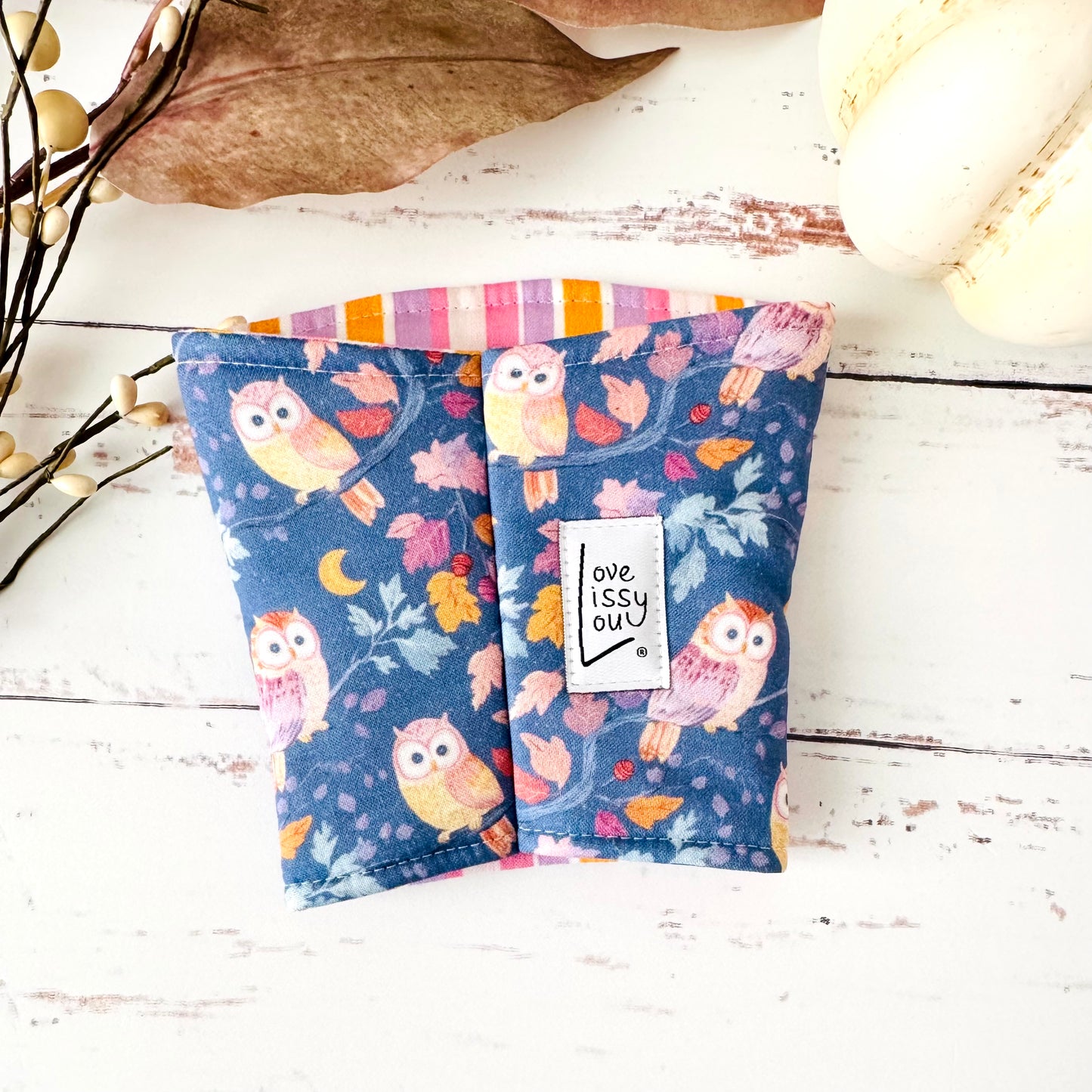 Night Owl | Handmade Reusable Cup Sleeve