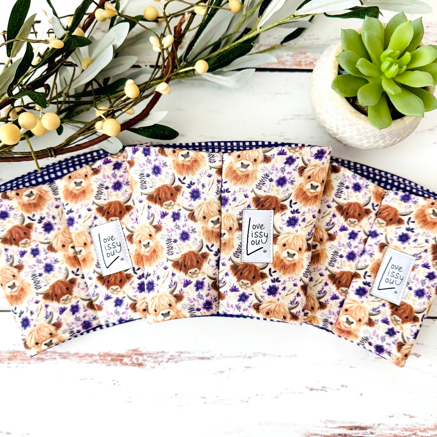 Highland Cow - Coffee Cozy