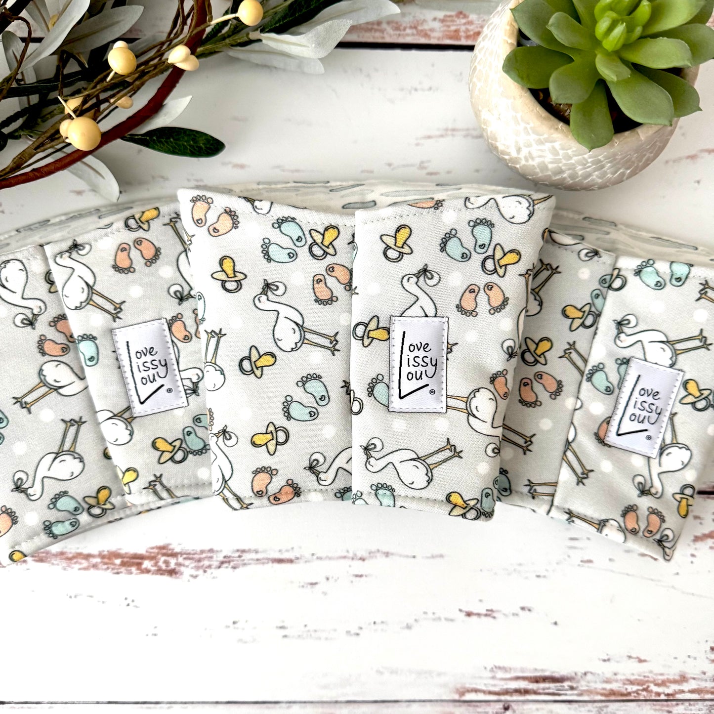 Baby Stork - Coffee Cozy