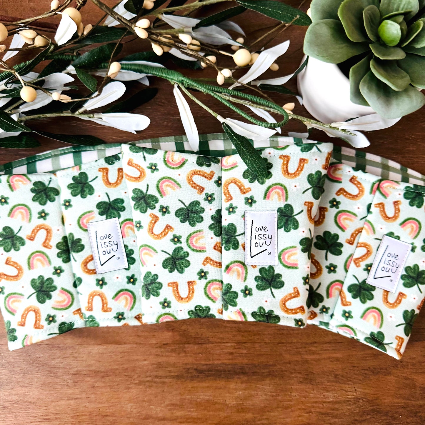 Shamrocks + Rainbows - Coffee Cozy