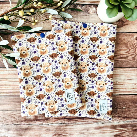 Highland Cows - Kindle + Book Sleeve