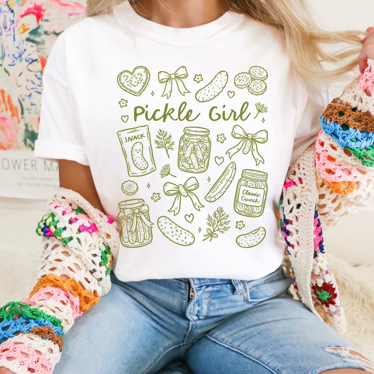 Pickle Girl - Short Sleeve T-Shirt