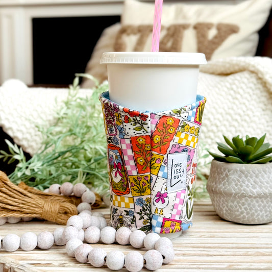 Silly Spring Goose - Coffee Cozy