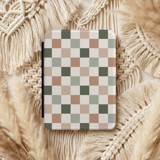 Boho Checker | Kindle Cases | Free Shipping + Personalization