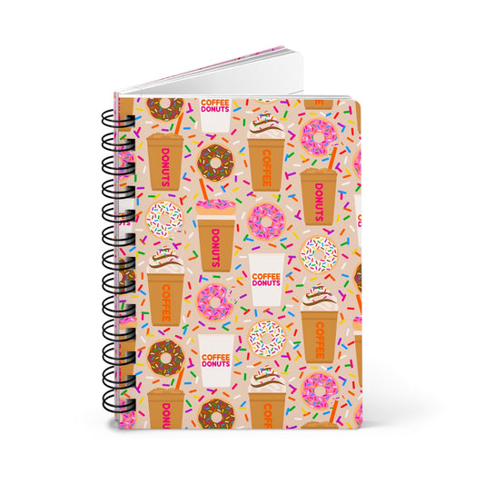 Coffee + Donuts | Boutique Notebook | Spiral Journal