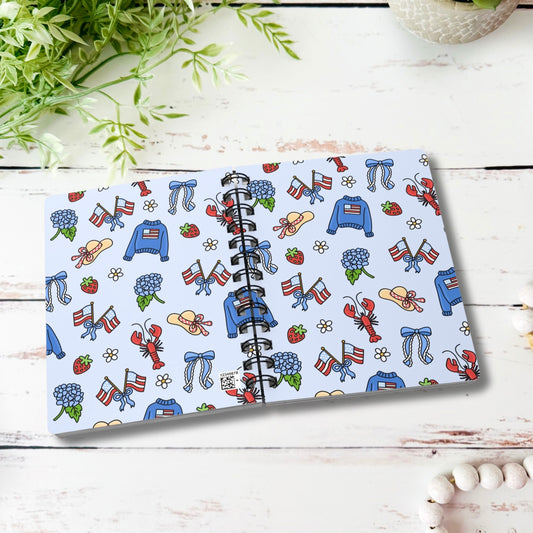 Coastal Americana | Boutique Notebook | Spiral Journal