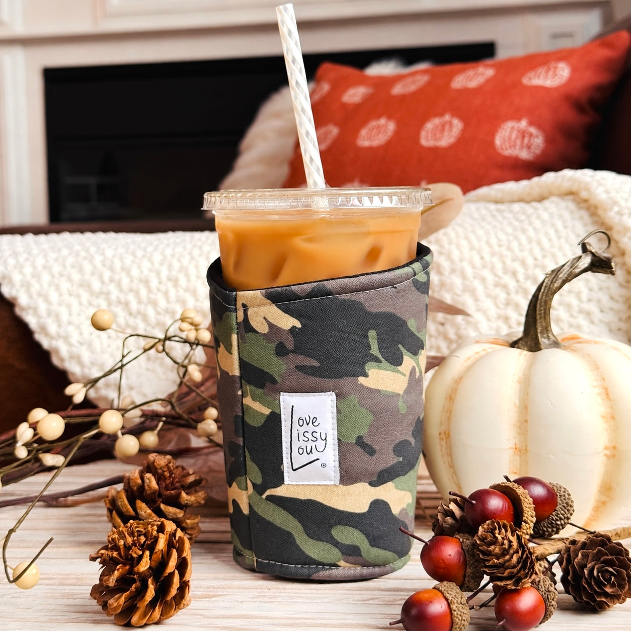 Camo | Iced Coffee Cozy