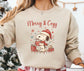 Merry + Cozy - Crewneck Sweatshirt (Sand)