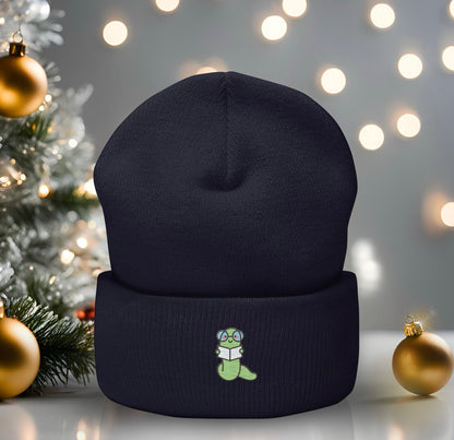 Cozy Winter Beanies- Embroidered Designs