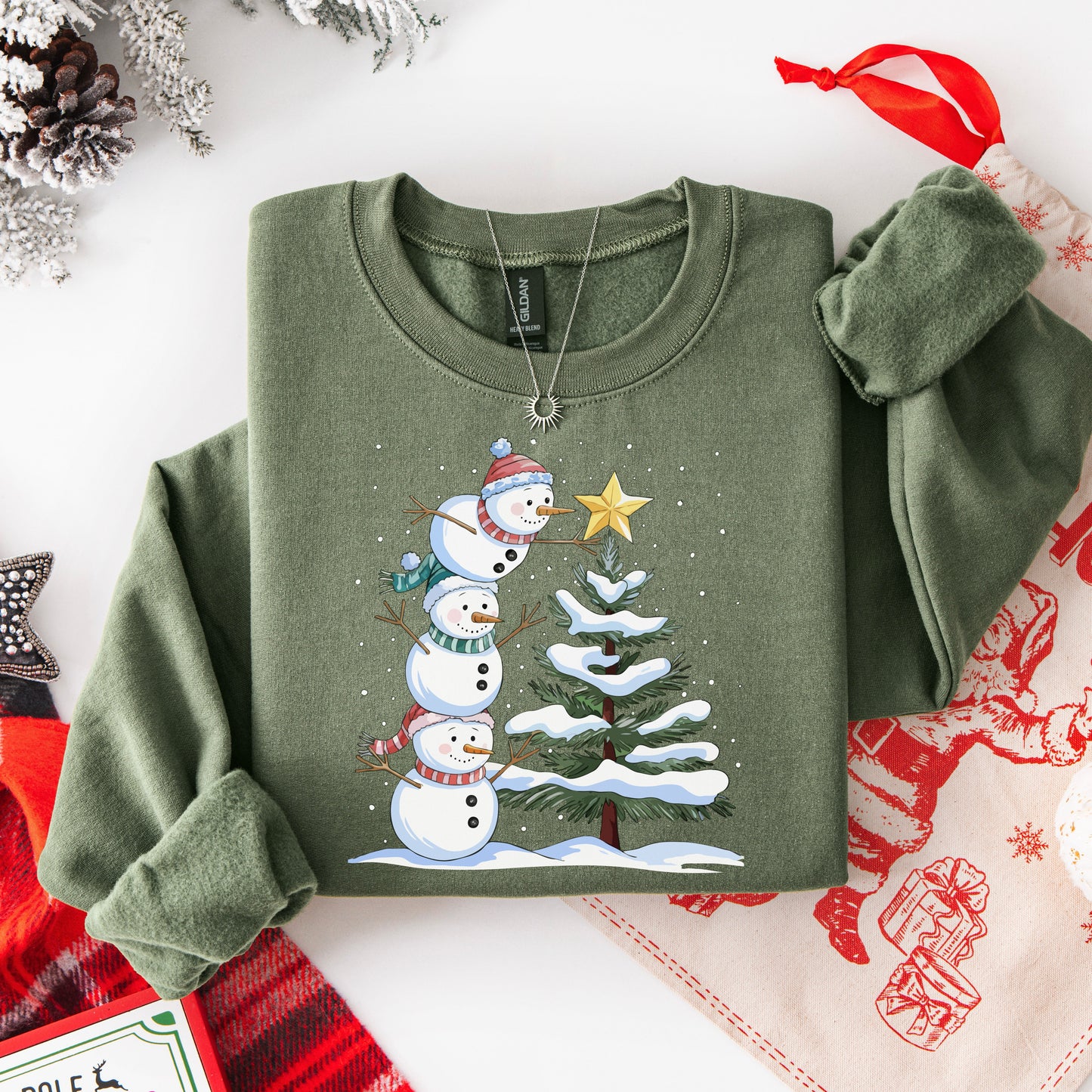 Snowmen - Crewneck Sweatshirt