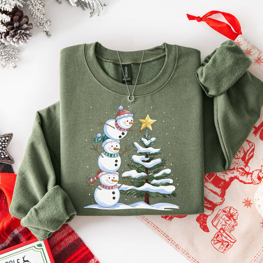 Snowmen - Crewneck Sweatshirt