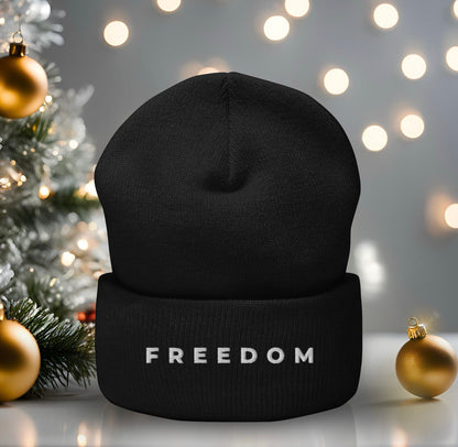 Freedom - Embroidered Beanie