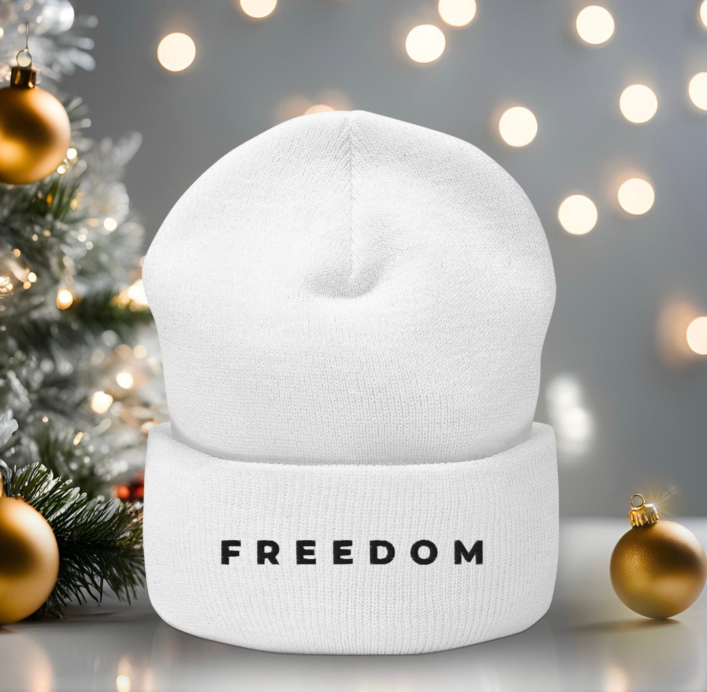 Freedom - Embroidered Beanie