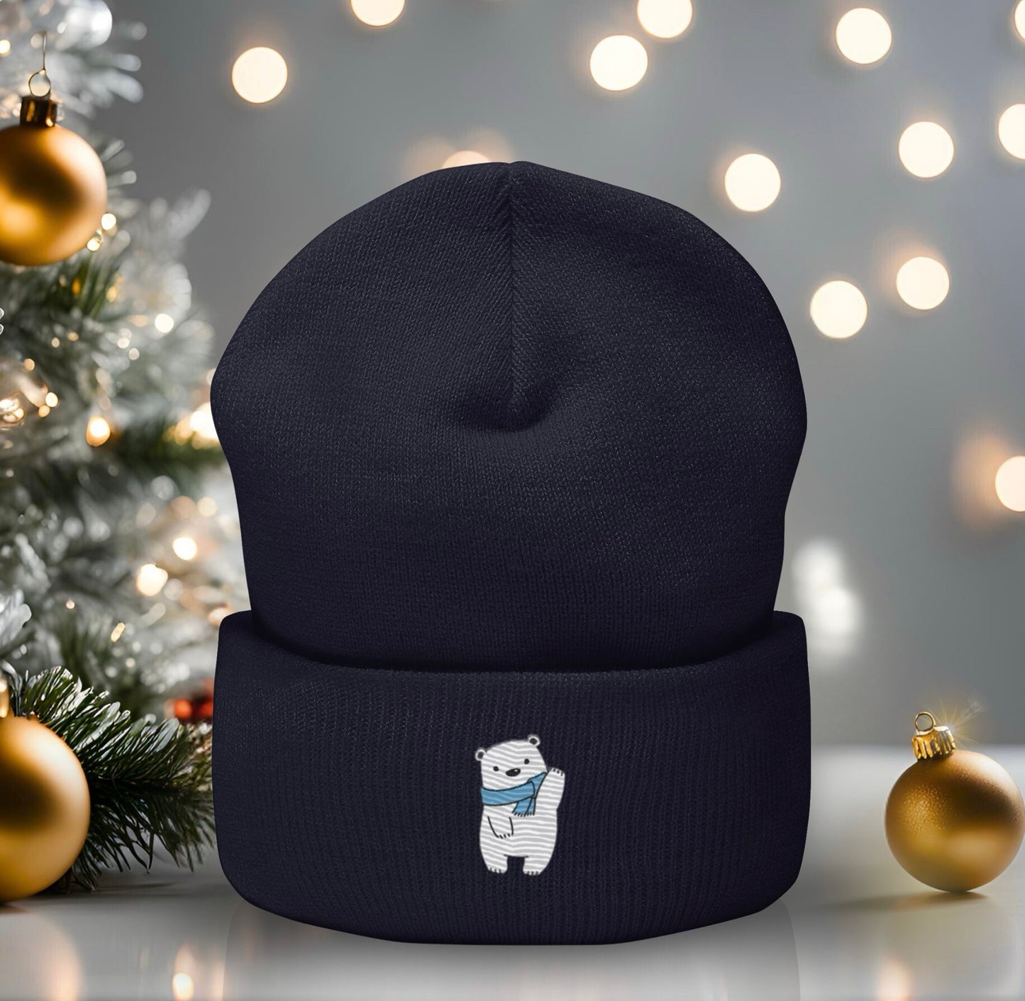 Cozy Winter Beanies- Embroidered Designs