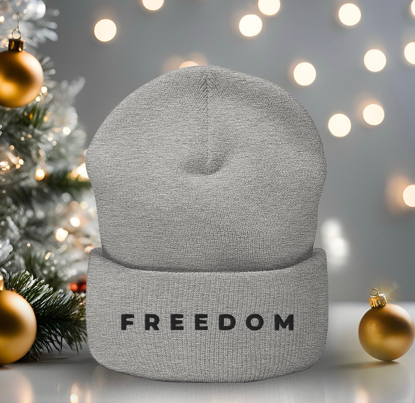 Freedom - Embroidered Beanie
