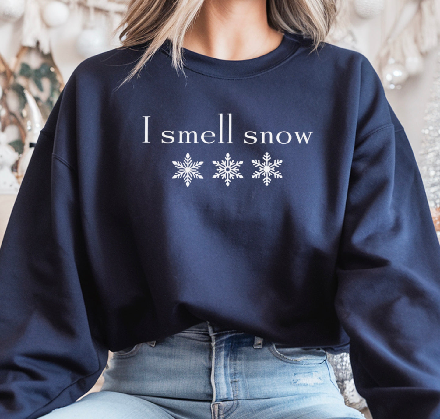 I Smell Snow - Crewneck Sweatshirt