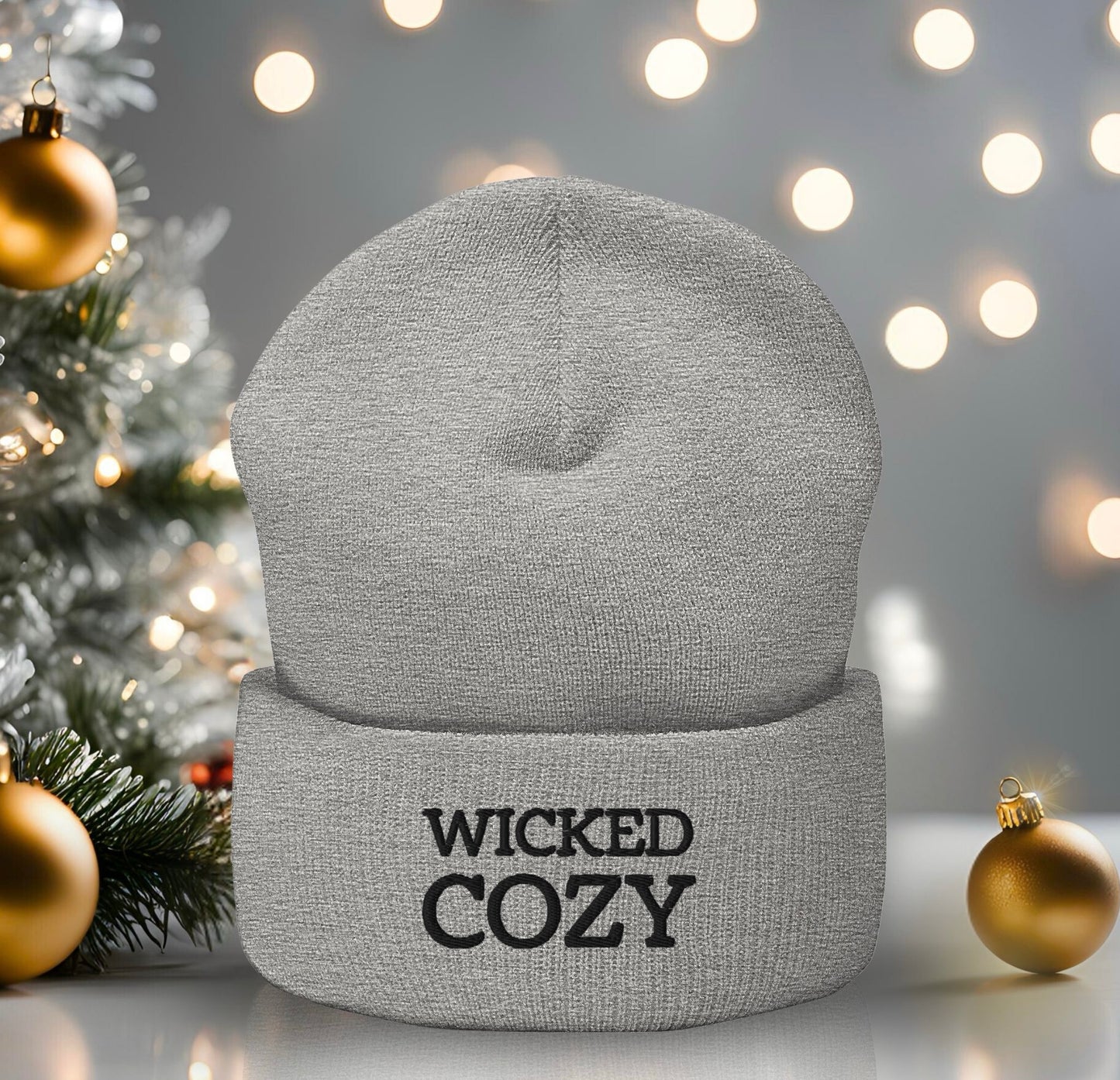 Wicked Cozy - Embroidered Beanie