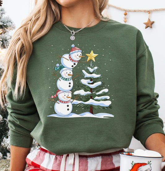 Snowmen - Crewneck Sweatshirt