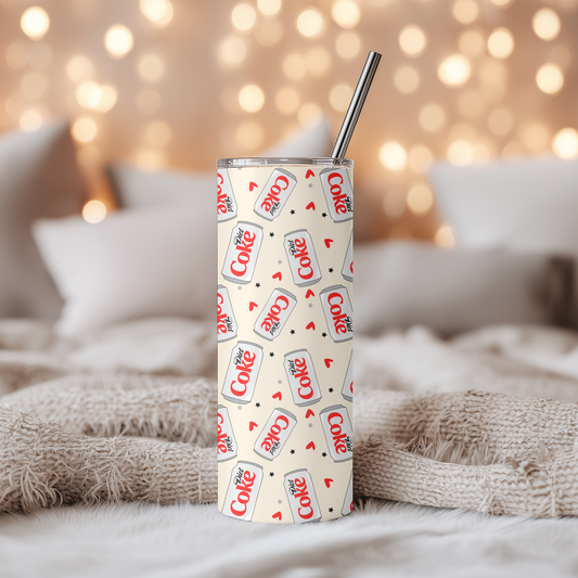 Diet Soda | 20 oz Skinny Tumbler | Free Shipping