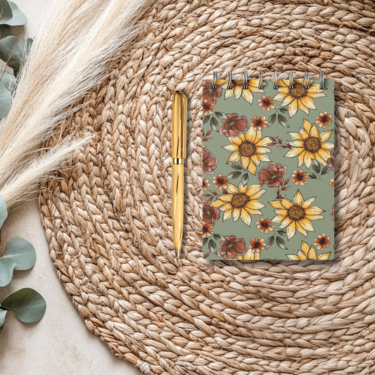 Sunflowers | Mini Jotter Notebook