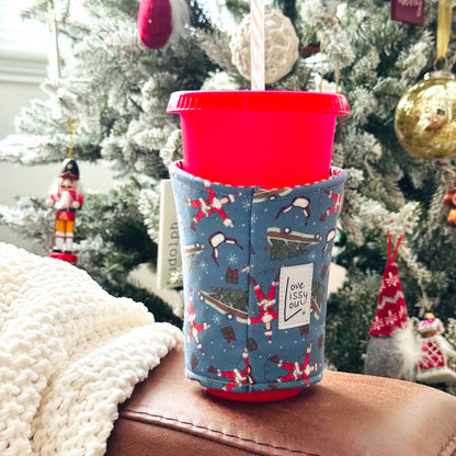 Santa Clark - Coffee Cozy