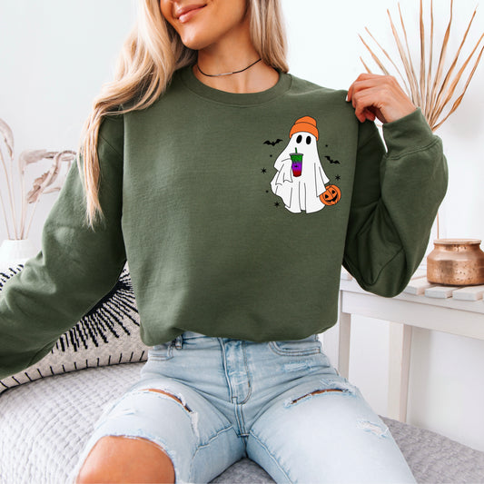 Coffee Ghost - Crewneck Sweatshirt