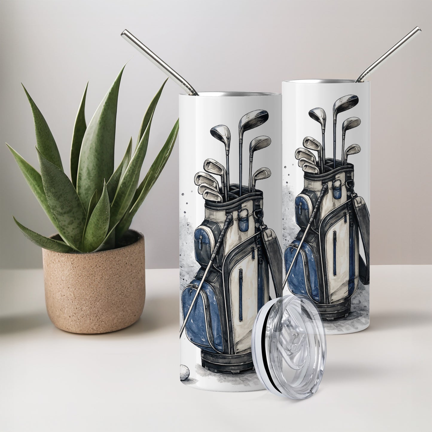 Golf Skinny Tumbler | Free Shipping