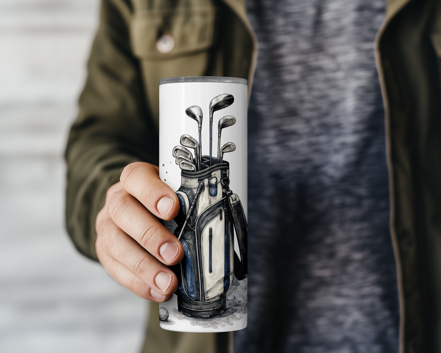 Golf Skinny Tumbler | Free Shipping