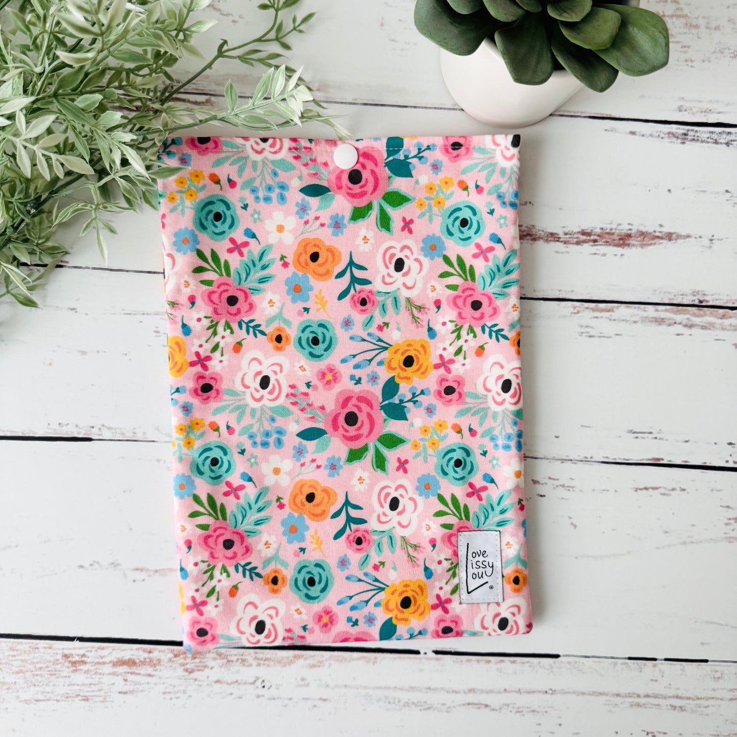 Pink floral | Kindle + Book Sleeves