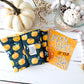 Pumpkins + Bows Cozy