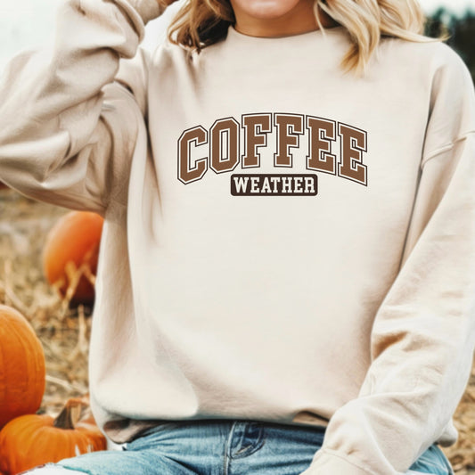 Coffee Weather - Crewneck Sweatshirt