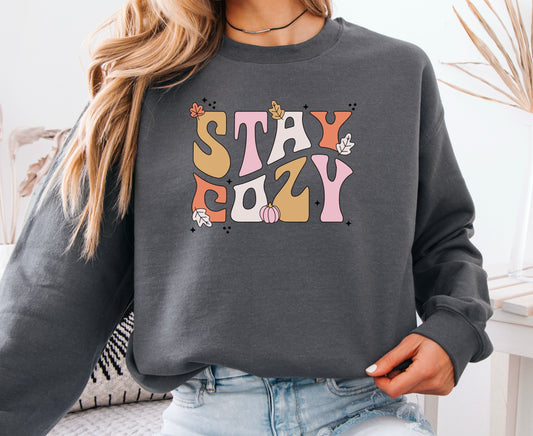 Stay Cozy - Crewneck Sweatshirt