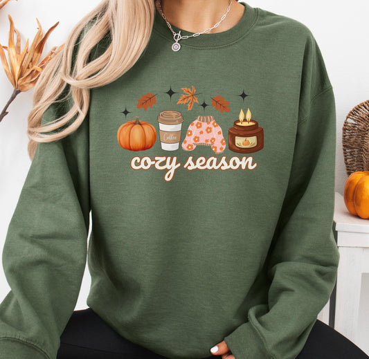 Cozy Season - Crewneck Sweatshirt