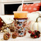 Fall Stripe Floral |  Coffee Sleeve