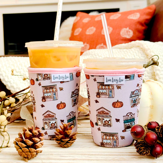Cozy Fall Village |  Coffee Sleeve