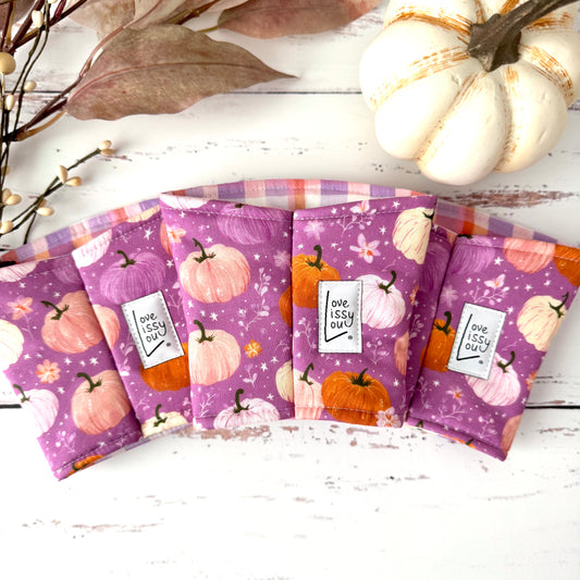 Pumpkin Patch| Handmade Reusable Cup Sleeve