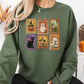 Halloween Stamps - Crewneck Sweatshirt