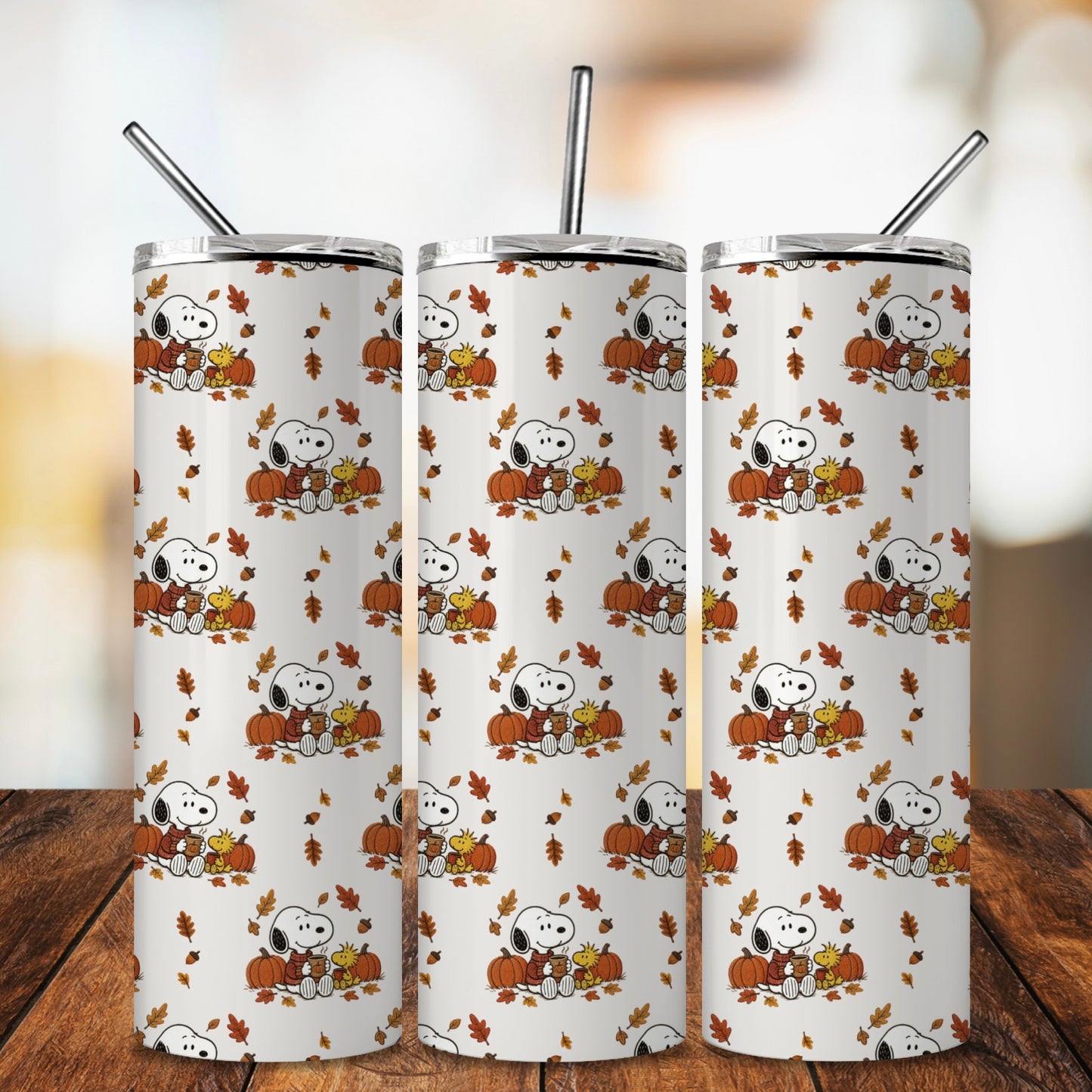Snoopy | 20 oz Skinny Tumbler | Free Shipping