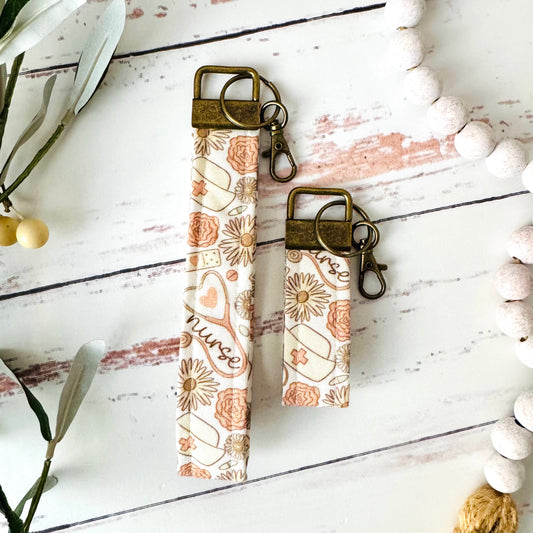 Nurse - Keychain Wristlets + Minis