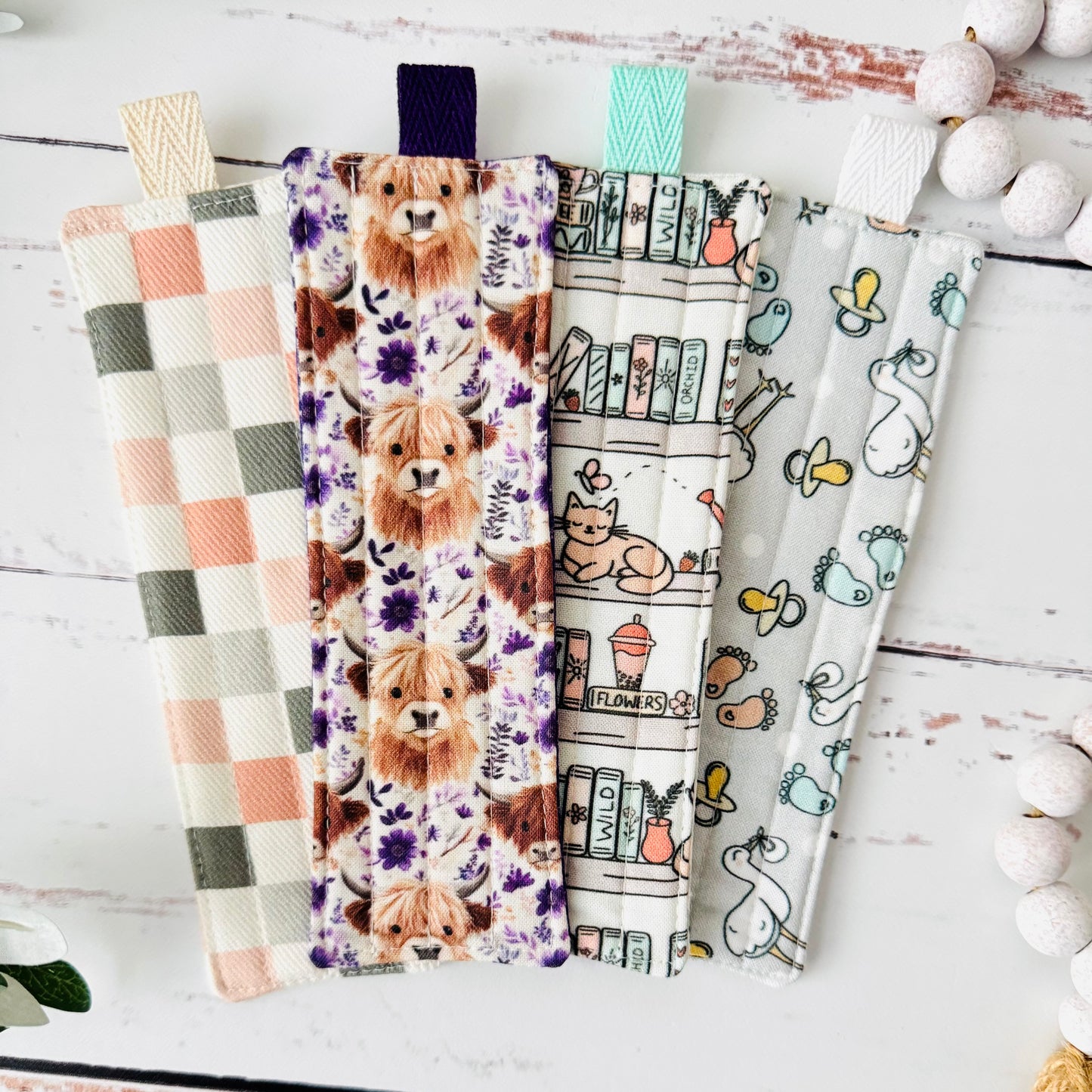 Quilted Bookmarks