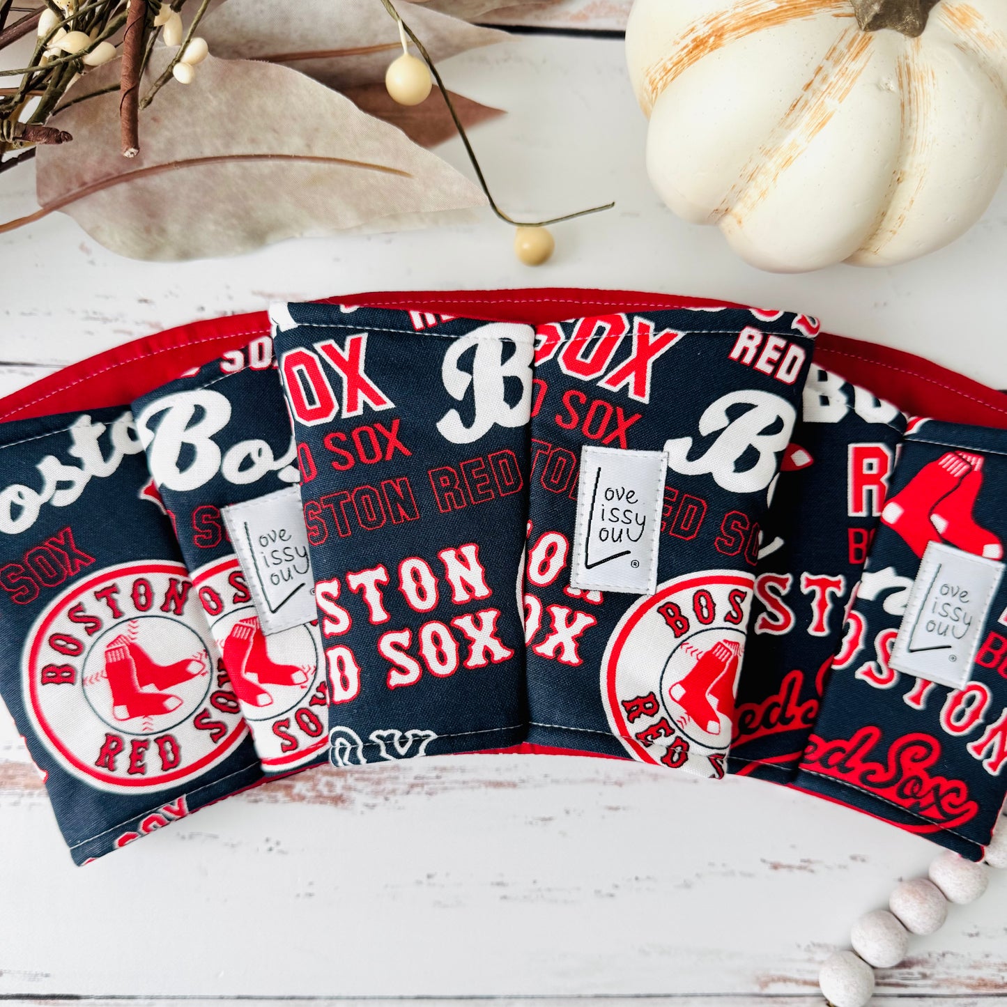 Red Sox | Iced Coffee Cup Cozy
