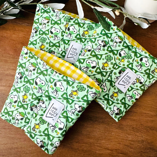 Snoopy St. Patrick's Day - Coffee Cozy