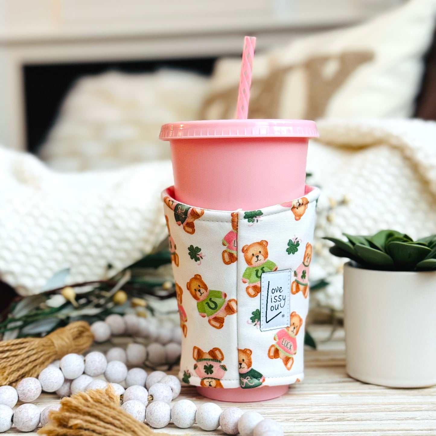 Lucky Bears - Coffee Cozy